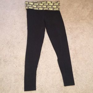 Victoria’s Secret PINK leggings.